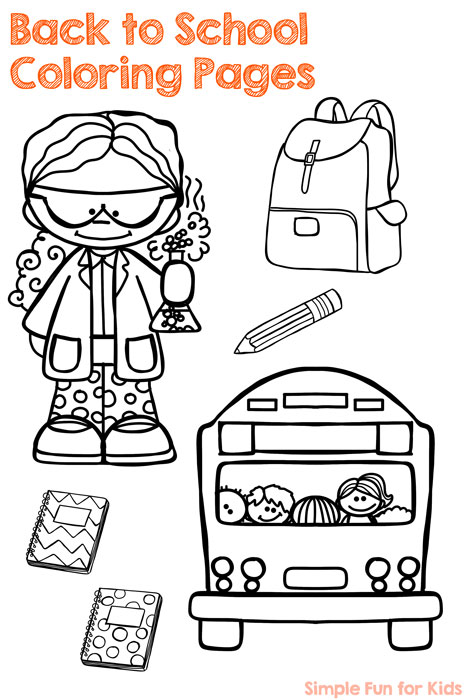 i love my school coloring pages - photo #36
