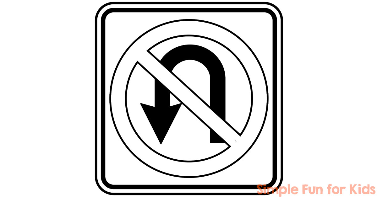 road construction sign coloring pages - photo #39