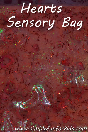 Hearts Sensory Bag