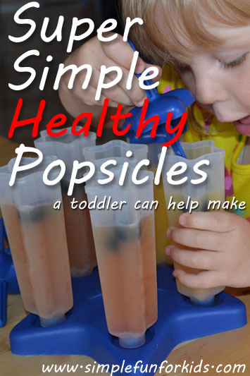 Super Simple Healthy Popsicles