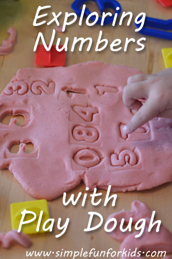 Exploring Numbers with Play Dough