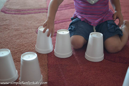 Foam Cup Construction with a Die : Roll to decide which cup to use next!