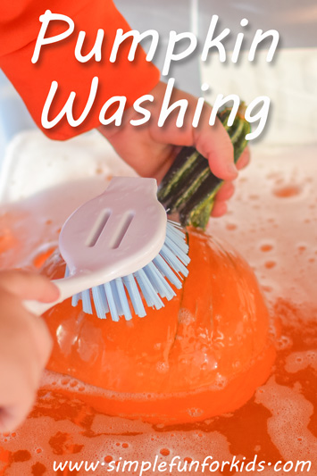 Pumpkin Washing