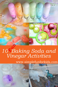 The baking soda and vinegar reaction never gets old - here are 10 fun variations for you to try!