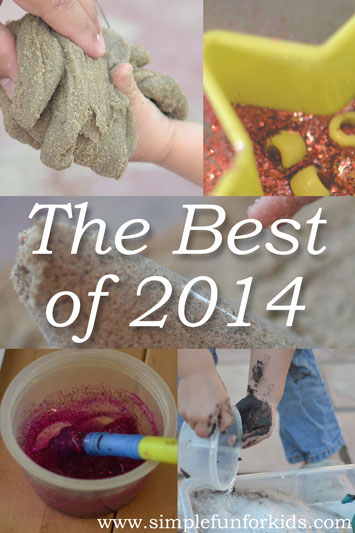 The Best of 2014 on Simple Fun for Kids – the top 5 most popular posts from 2014, plus the most popular older post, and my personal favorite!