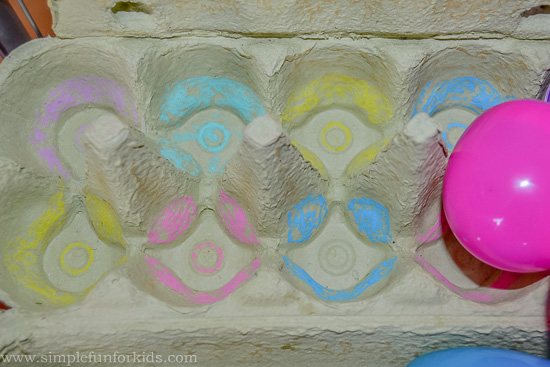 Quick and simple Easter Egg Color Matching activity for toddlers - so easy to set up!