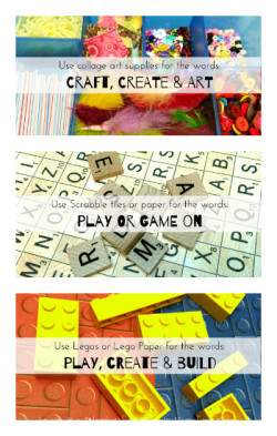 Simple Word Art Projects for Kids - Simple Fun for Kids