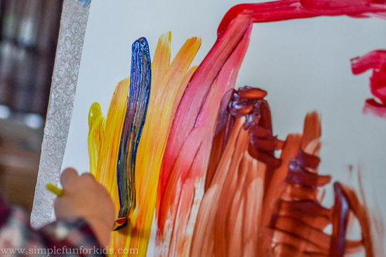 Art Activities for Kids: Change things up with painting on the wall!