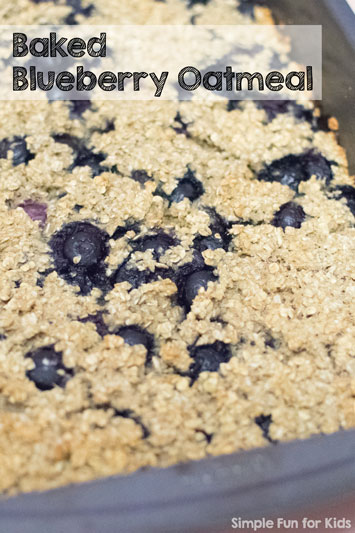 Baked Blueberry Oatmeal