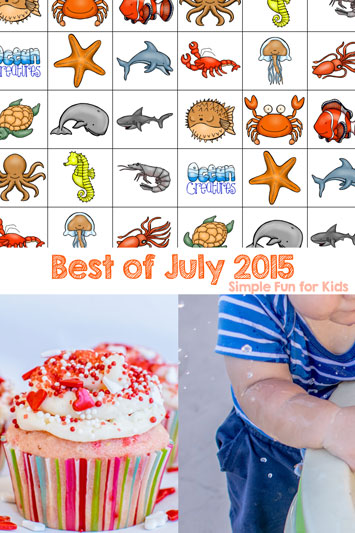 Check out the best posts of July 2015 on Simple Fun for Kids!