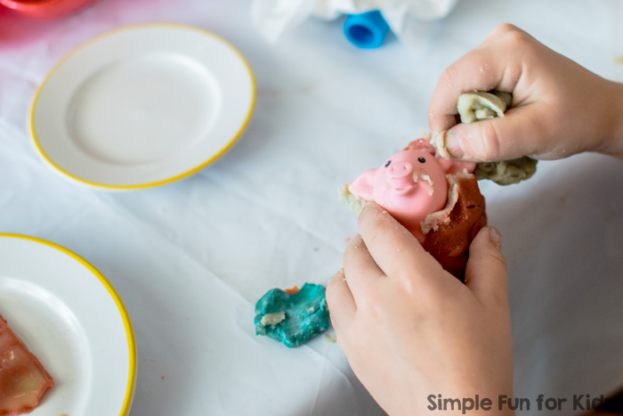 Bookspiration Series: Invitation to Create Play Dough Cupcakes with If You Give a Pig a Pancake!