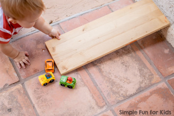 First Toddler Play with a Ramp - Simple Fun for Kids