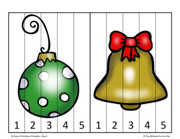 Christmas Countdown Day 3: 5 Piece and 10 Piece Christmas Puzzles ...