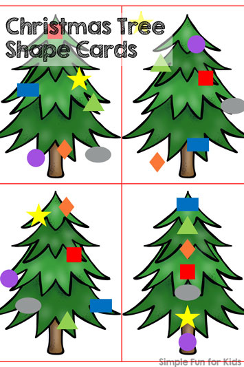 Christmas Countdown Day 17: Christmas Tree Shape Cards