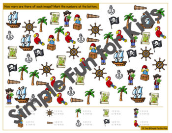 Printable Pirate I Spy Game - Simple Fun for Kids