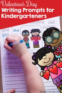 These are so cute! Differentiated printable Valentine's Day Writing Prompts for Kindergarteners with four different levels of support for beginning writers. No-prep, and the pdf file is editable so you can use your own words!