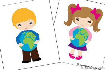 Earth Day Matching Game for Toddlers - Simple Fun for Kids