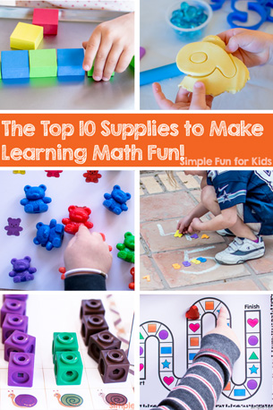 The Top 10 Supplies to Make Learning Math Fun!