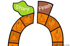 Pumpkin Shapes Board Game - Simple Fun for Kids