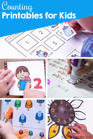 Counting Printables for Kids