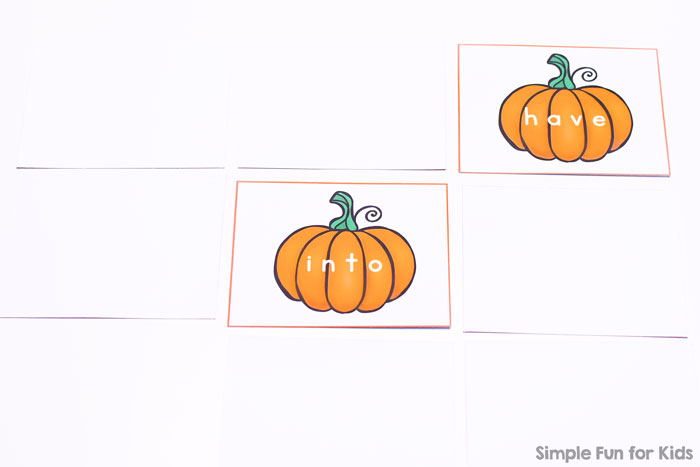 Help your preschooler, kindergartner, or first grader learn sight words with these Primer Sight Word Pumpkins! Use them as flash cards, for sensory bins, memory, and other games! Then get the other sets of pre-primer, first, second, and third grade sight words, too!