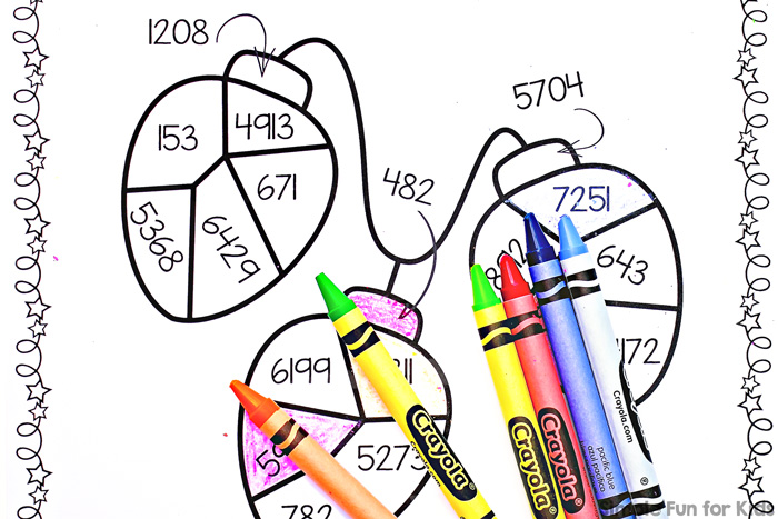 Practice place value with this fun, simple, no-prep Christmas Lights Color by Hundreds Place printable. Great for second and third graders learning, practicing, and reviewing place value strategies.