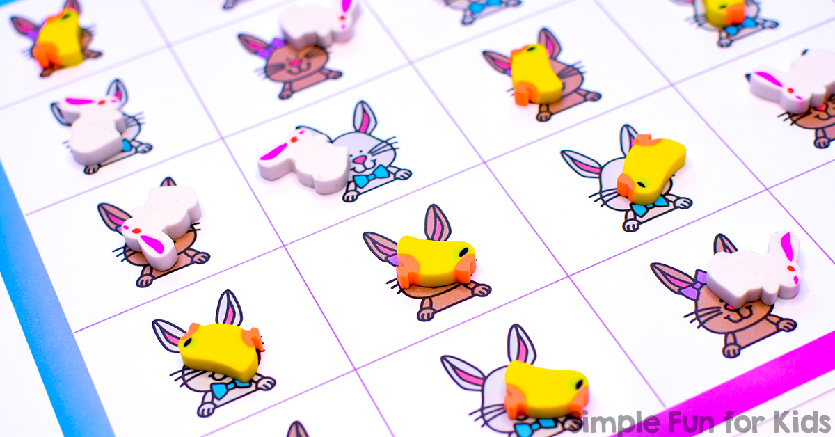 Bunny Grid Game - Simple Fun for Kids