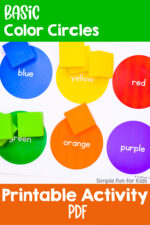 Basic Color Circles - Simple Fun for Kids