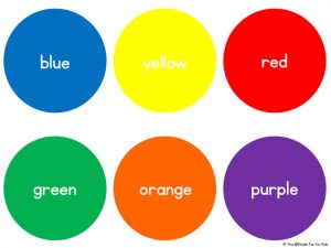 Basic Color Circles - Simple Fun for Kids