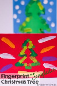 Would you like to make simple Christmas cards with your kids? Use my printable Christmas tree templates to make it super easy for kids of all ages!