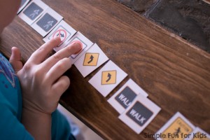 Traffic Signs Matching Game Printable - Simple Fun for Kids