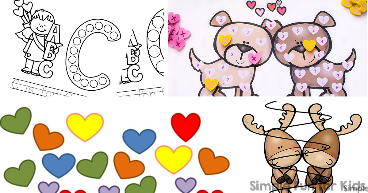 Valentine's Printables for Kids - Simple Fun for Kids