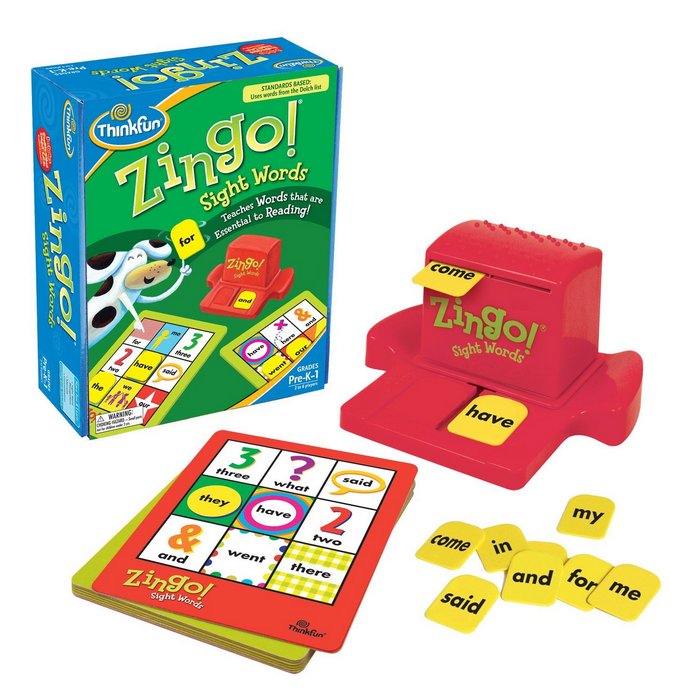 The Zingo games are among our favorite best board games for preschoolers and kindergarteners. This Zingo sight word game is a fun way of reviewing sight words from pre-k to second grade. http://amzn.to/2dOLDfg